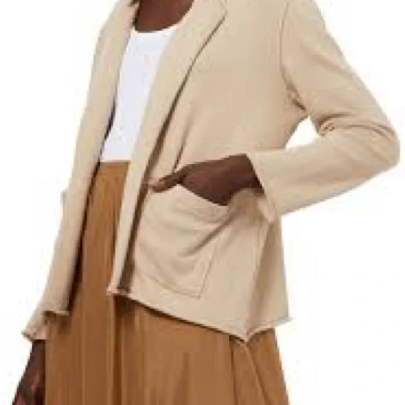 Eileen Fisher Raw Edge Blazer - Picture 6 of 12